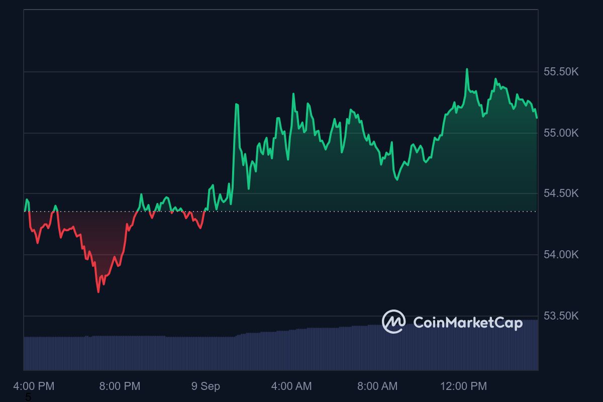 BTC price in USD today
