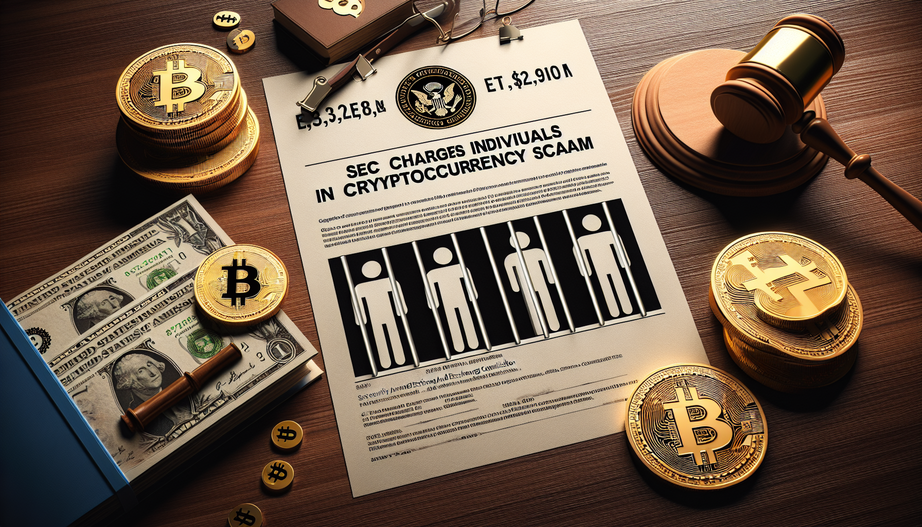 Bitcoin Fraud: SEC Indicts Trio for $2.9M Cryptocurrency Scheme