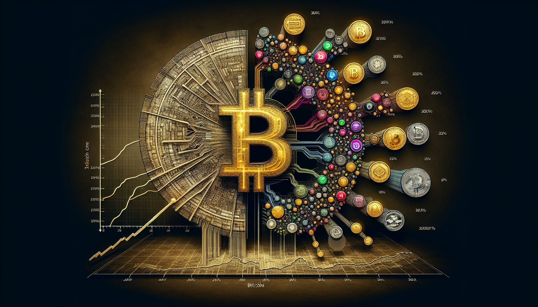 "Bitcoin Reigns Supreme as Altcoins Flame Out, Hitting 62% Dominance– a 2021 High"