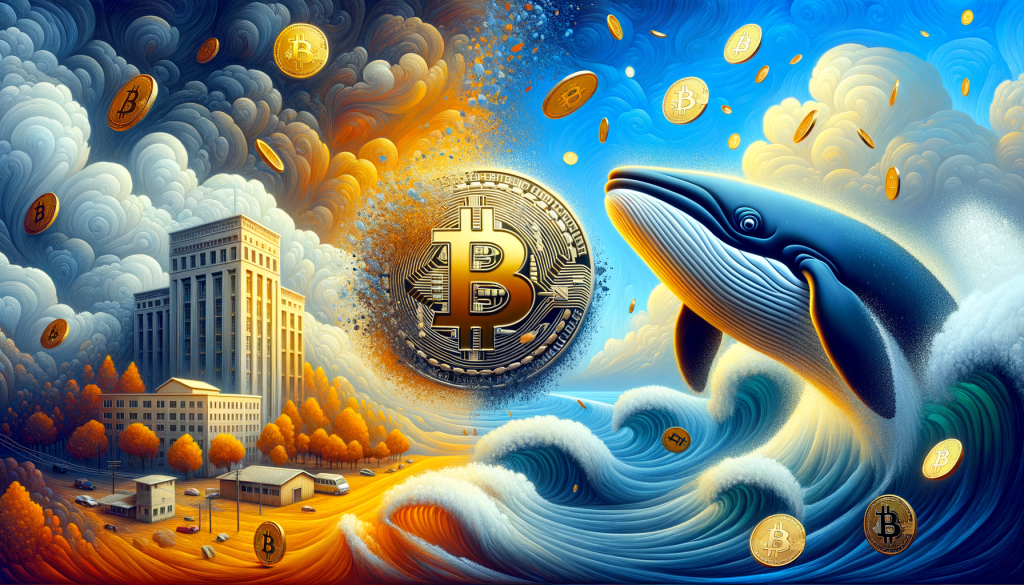 Bitcoin Trends: Whale Accumulation Counters Institutional Sell-offs