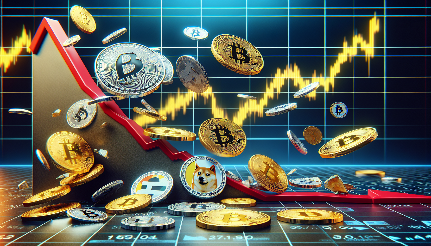 Understanding the Downturn: Reasons Behind Bitcoin, Jasmy, Pepe, Dogecoin and Other Crypto Price Falls