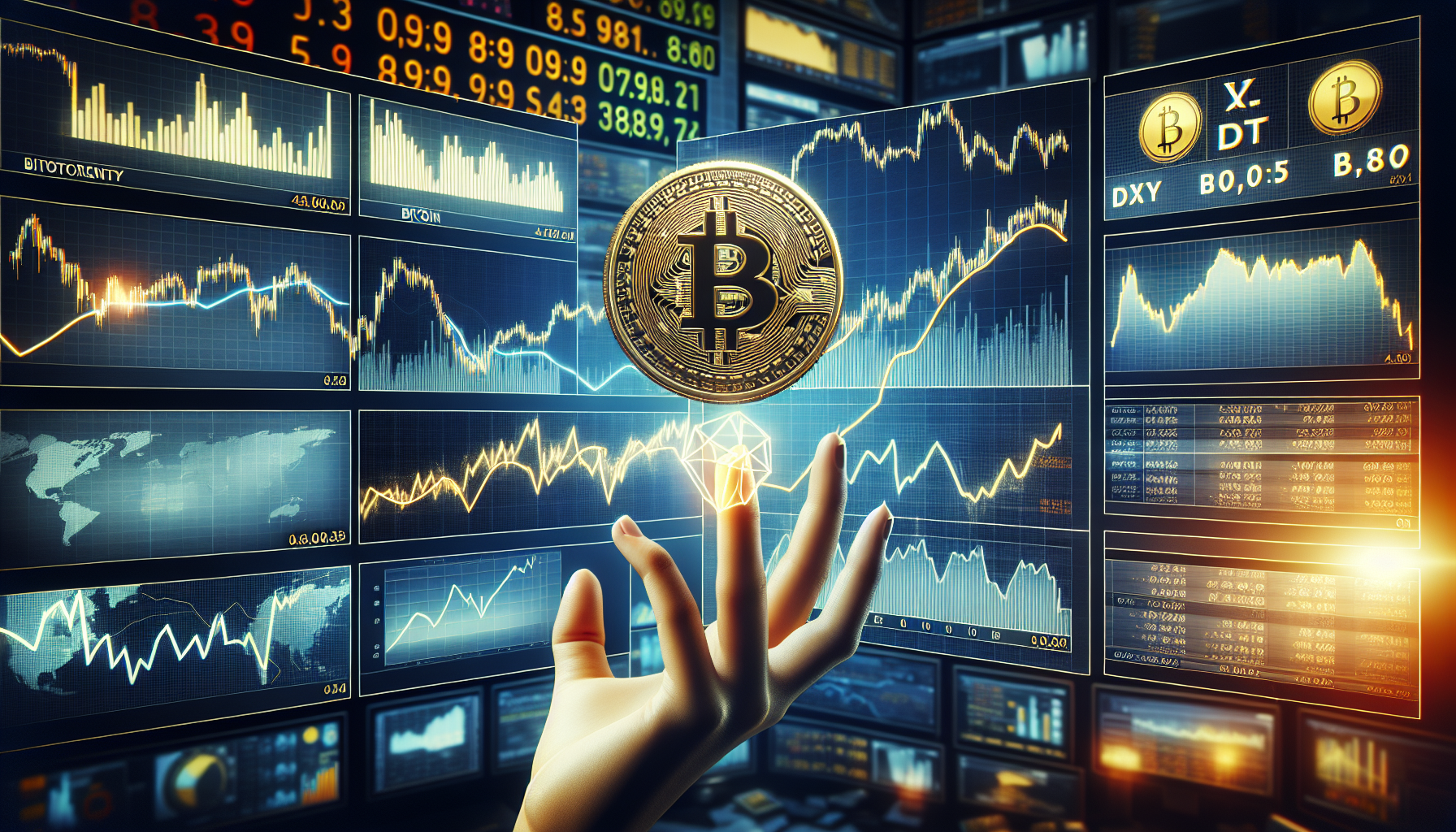 Bitcoin Value Insights: US Bond Yield Plummets, M2 Money Supply Soars amidst DXY Crash