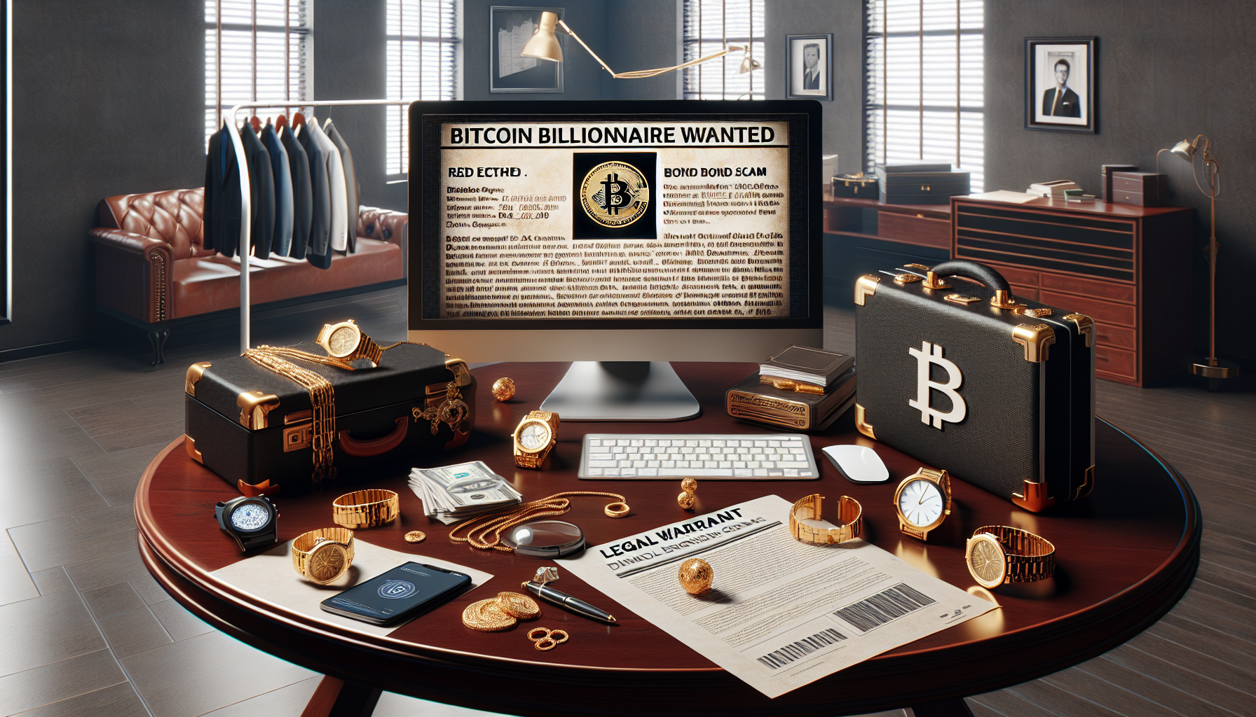 "Bond Scam Case: Warrant Issued for Alleged Bitcoin Billionaire Over $50k Fraud"